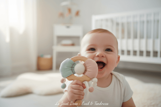 Le hochet bébé bien plus qu'un simple jouet d'éveil - Bbcadeaux