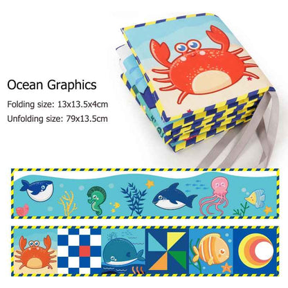 Livre sensoriel en tissu pour bébé | ContrasteSoft - Bbcadeaux