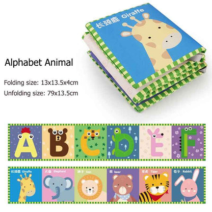 Livre sensoriel en tissu pour bébé | ContrasteSoft - Bbcadeaux