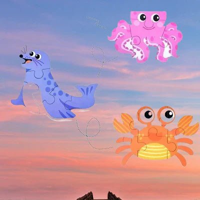Puzzle Montessori - BabyPuzzle™ - Océan - Bbcadeaux
