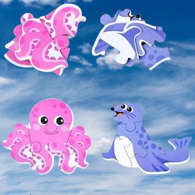 Puzzle Montessori - BabyPuzzle™ - Océan - Bbcadeaux