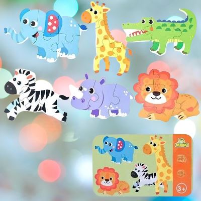 Puzzle Montessori - BabyPuzzle™ - Sauvage - Bbcadeaux