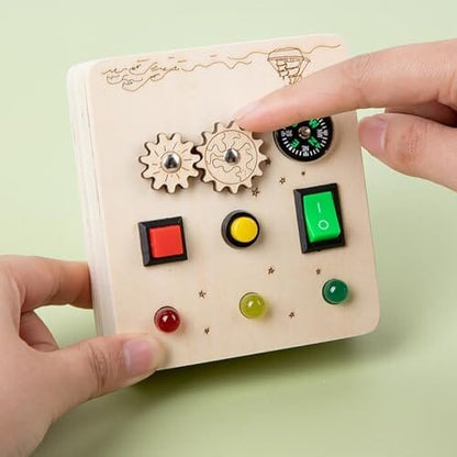 Tableau Montessori - BusyBoardCircuit™ - Boussole - Bbcadeaux