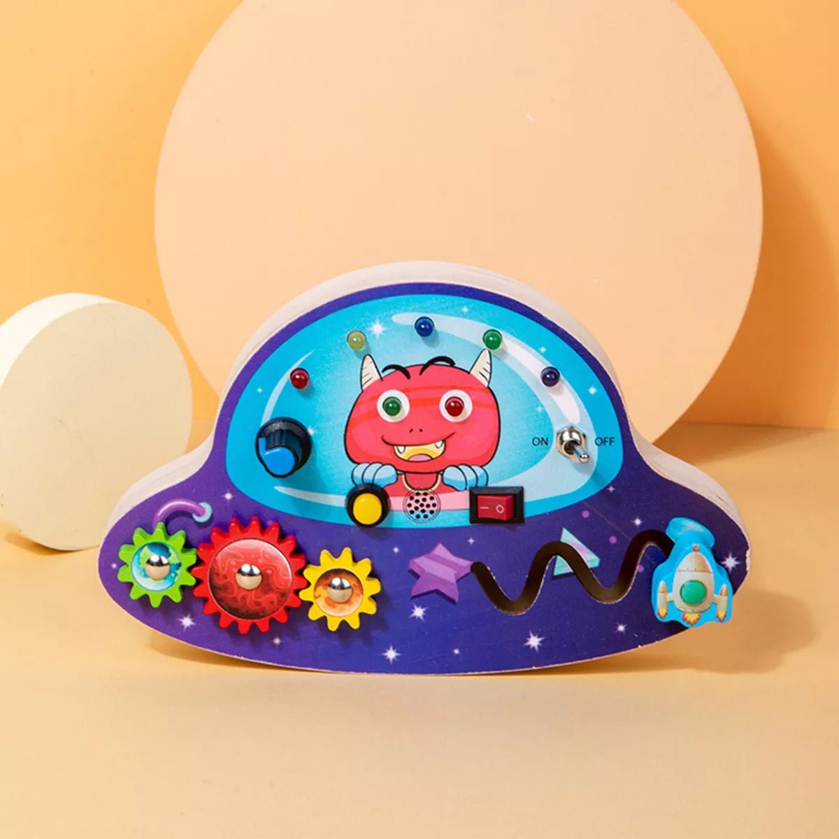 Tableau Montessori - BusyBoardCircuit™ - OVNI - Bbcadeaux