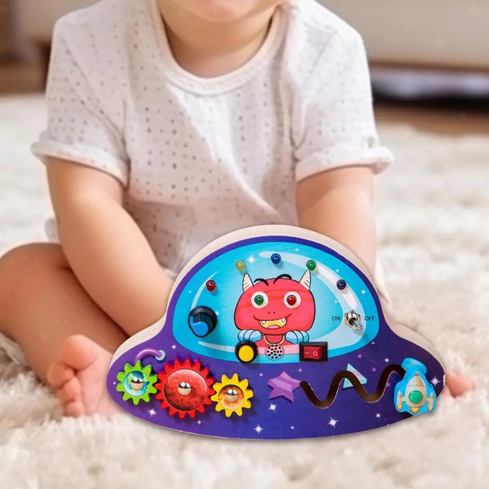 Tableau Montessori - BusyBoardCircuit™ - OVNI - Bbcadeaux