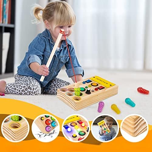 Tableau Montessori - BusyBoardCircuit™ - Pêche - Bbcadeaux